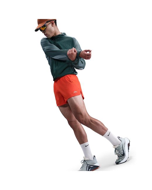 Nike Red Trailwind Short Sn61 for men