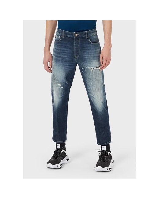 Emporio Armani Blue Emporio Tapered Jean Sn99 for men