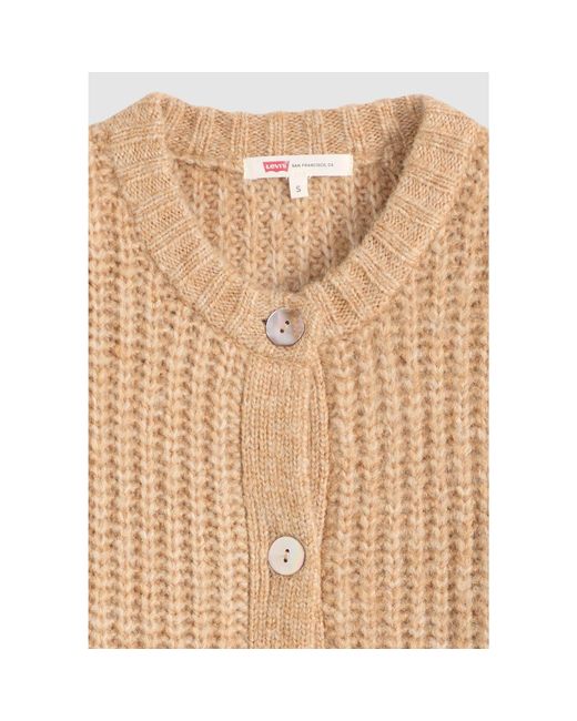 Levi's Natural Luna Soft Knit Cardigan