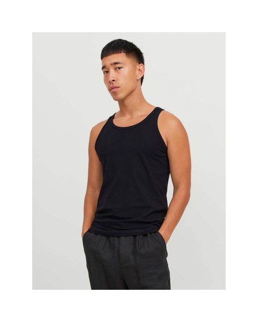 Jack & Jones Black 2-Pack Vest for men
