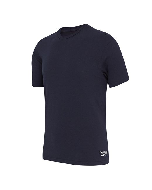 Reebok Blue 3 Pack T Shirts Santo for men