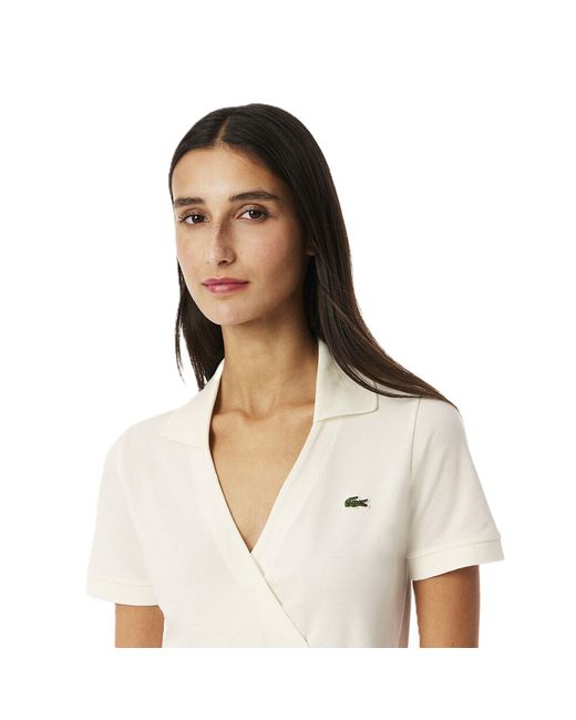 Lacoste Blue Wrap Dress