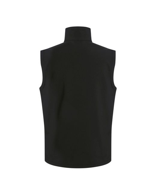 Regatta Black Navigate 2 Layer Softshell Bodywarmer for men
