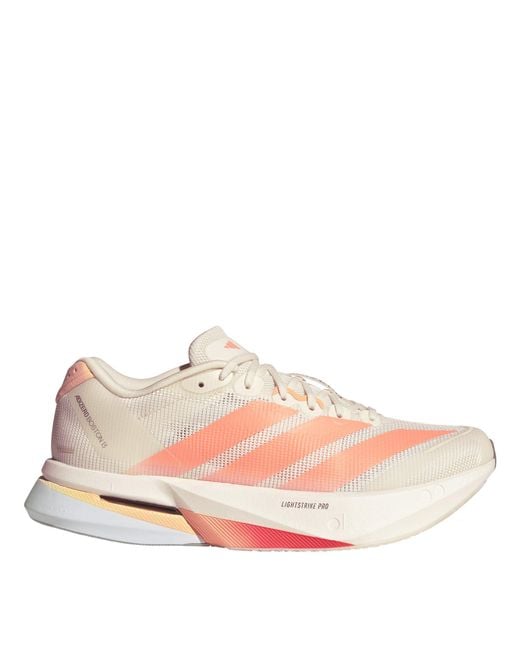 Adidas Pink Adizero Boston 13 Road Running Shoes
