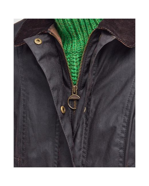 Barbour Black Beadnell Wax Jacket