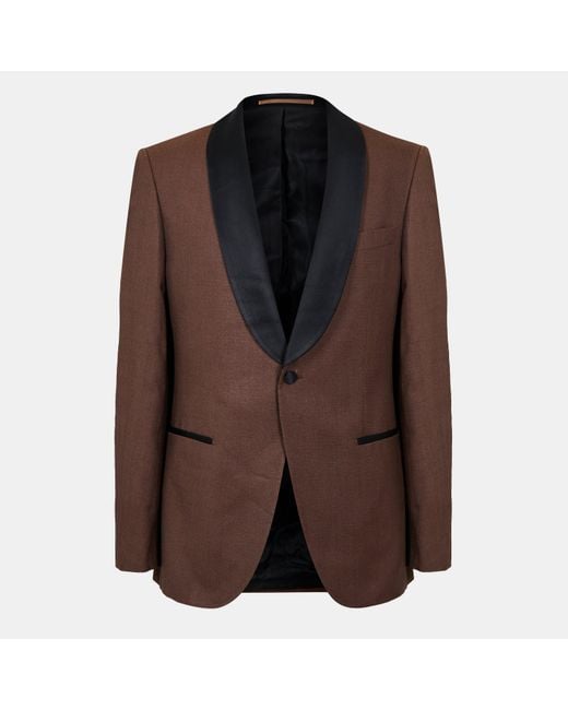 Boss Brown Harvers Tuxedo Suit for men