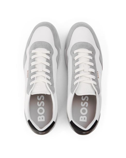 Boss White Titanium Sl Trainers for men