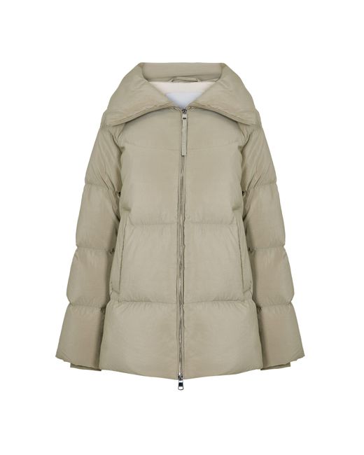 Varley Gray Valencia Down Puffer Coat