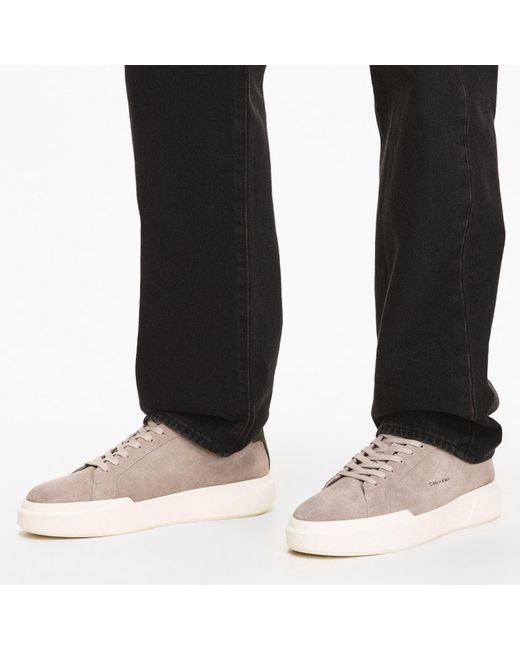 Calvin Klein Natural Chunky Cup Low-Top Trainers for men