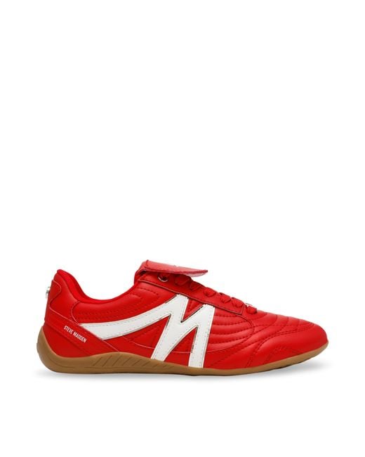 Steve Madden Red Freekick Runners