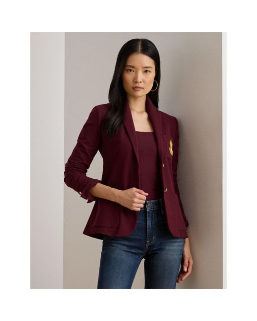 Ralph Lauren Purple Anfisa Blazer