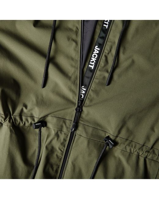 Jacket Green Heli Wind Rain Anorak