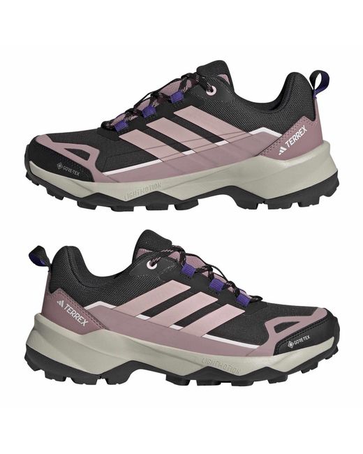 Adidas Gray Terrex Skychaser Ax5 Gore-Tex Hiking Shoes