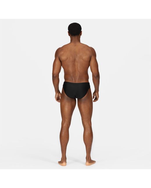 Reebok Black Swim Briefs Wells for men