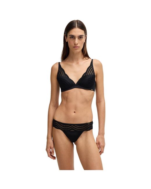 Boss Black Wave Support Underwire Bra