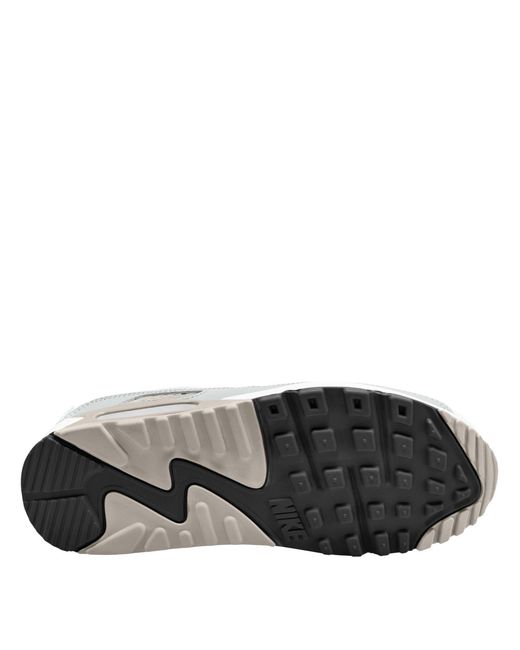 Nike Gray Air Max 90 Trainers