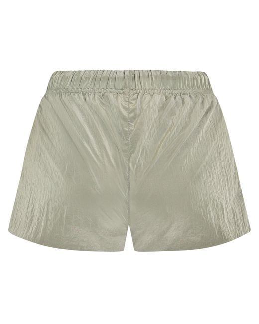 Fear Of God Green Running Fleece Jogger Shorts