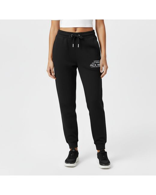 Jack Wills Black Hunston Joggers