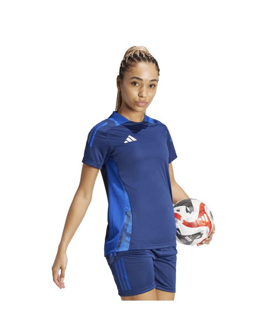 Adidas Blue Tiro24 C Trjerseyw T-Shirt