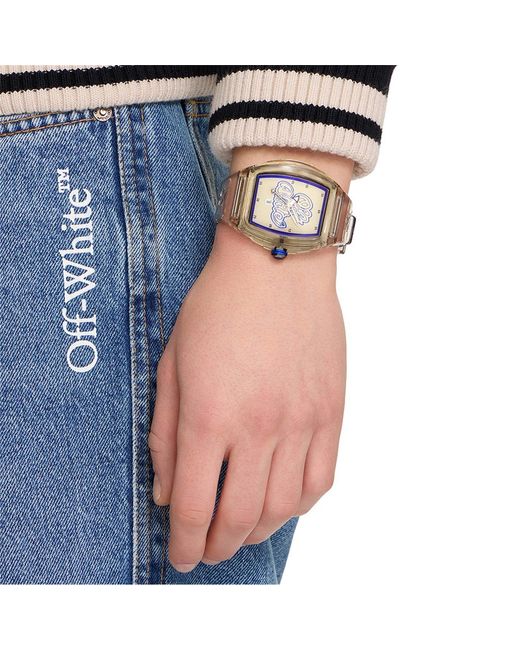 Off-White c/o Virgil Abloh Gray Beat Watch for men