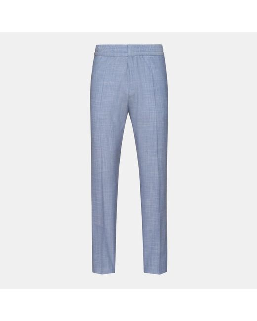 HUGO Blue Slim Fit Trouser for men