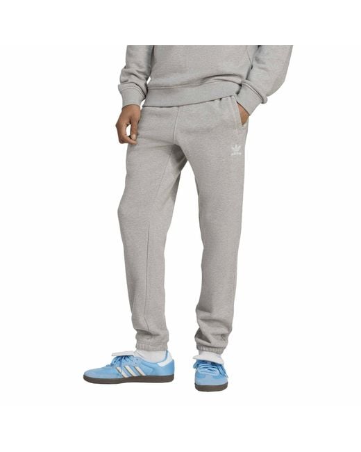 Adidas Originals Gray Adidas Trefoil Ess F for men