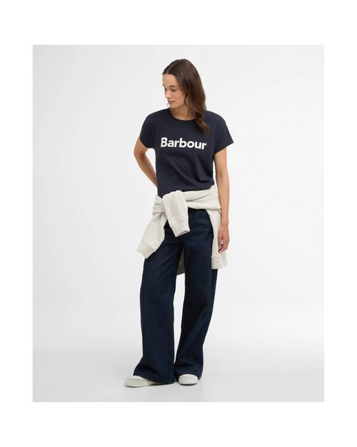 Barbour Blue Hartland T-Shirt