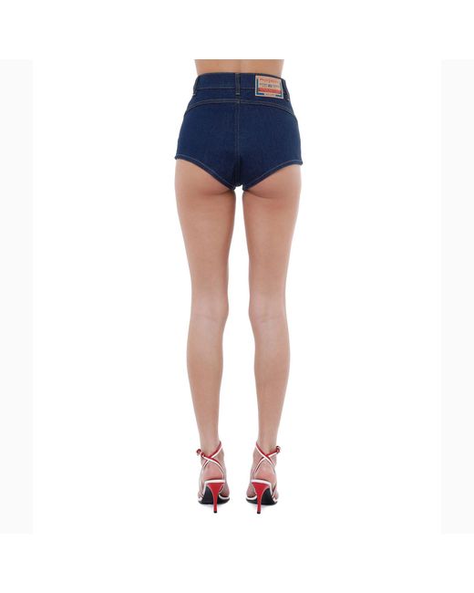 DIESEL Blue De-Lunar Shorts