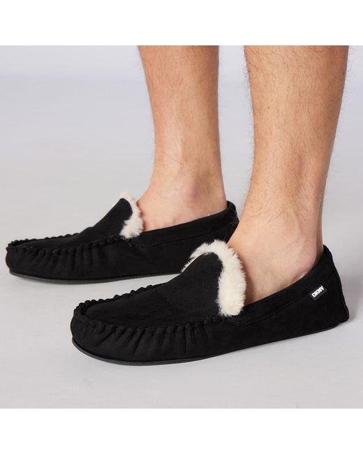 DKNY Black Slippers Electra for men
