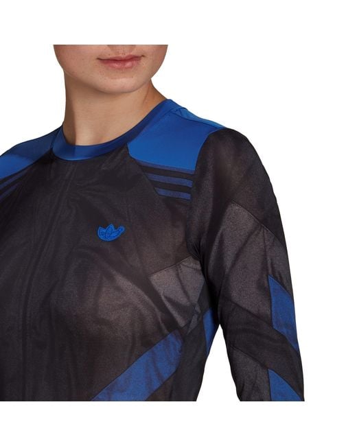 Adidas Originals Blue Regular Fit T-Shirt