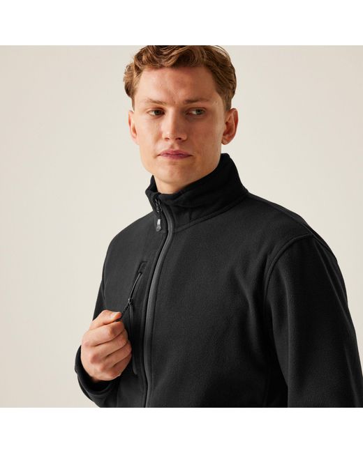 Regatta Black H/M Fleece Jacket for men