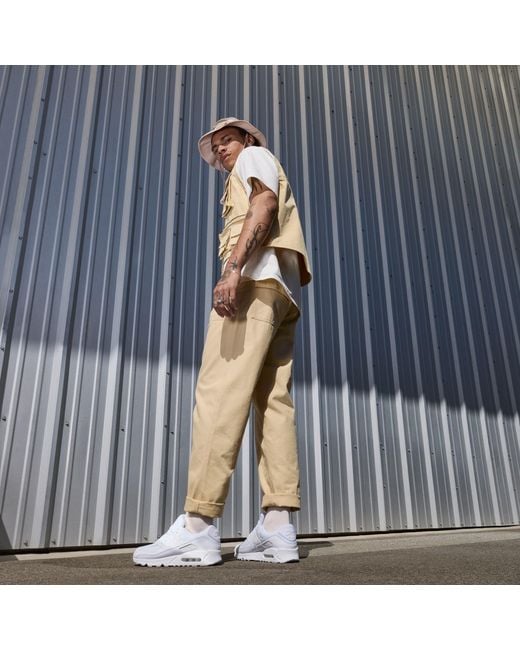Nike White Air Max 90 Trainers for men