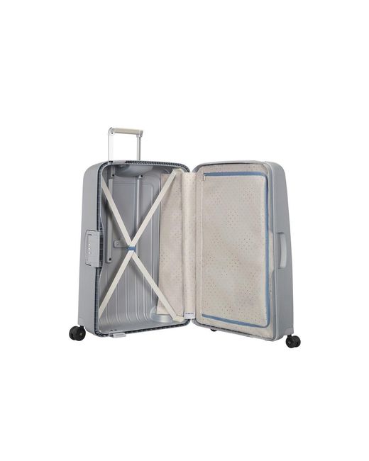 Samsonite Gray Scure Spinner 81X55X35Cm Extra Large Hard Suitcase