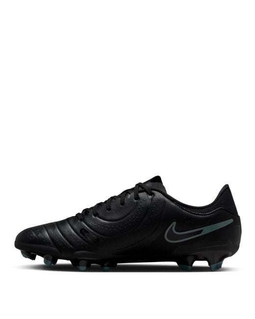 Nike Black Tiempo Legend 10 Academy Firm Ground Boots for men
