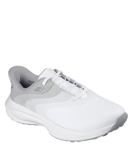 Skechers White Flow Sl Spikeless Golf Shoes for men