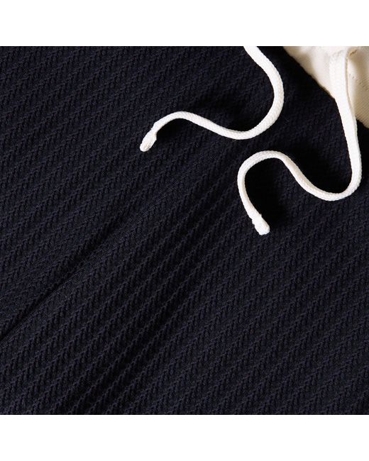Twisted Tailor Blue Henry Textured Shorts for men