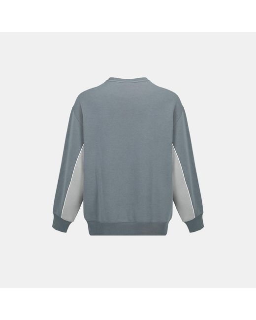 Slazenger 1881 Blue Fleece Sportswear Crew Sweat for men