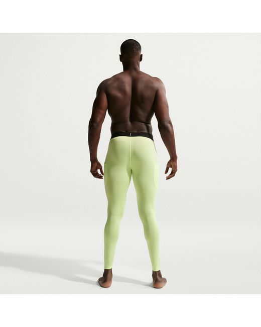 Nike Green Npt Df Tight Sn62 for men