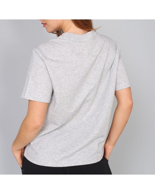 Blank Essentials Gray London Cotton Short Sleeve Oversized T-Shirt