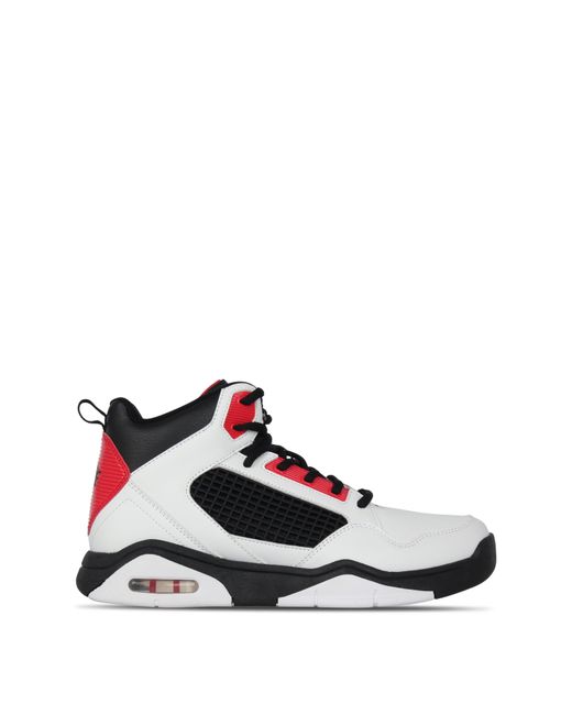 Rise Of Dawn White Reverse Basketball Trainers for men