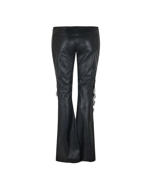 Off-White c/o Virgil Abloh Black Straight Leg Trousers