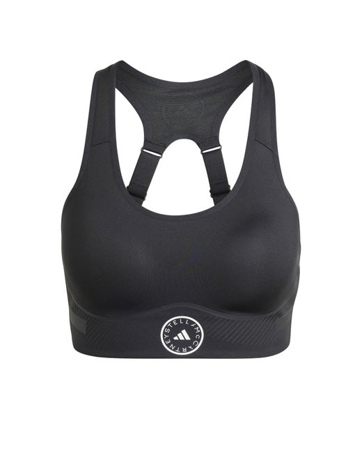 Adidas Black Asmc Tpa Non Wired High Impact Sports Bra