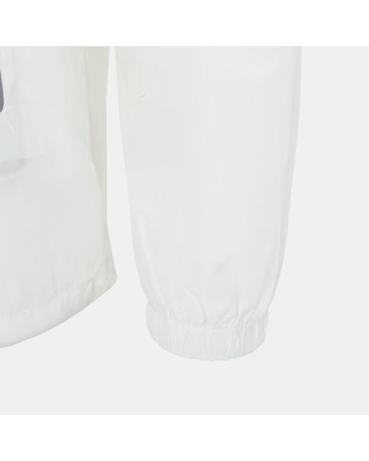 Donnay White Lightweight Waterproof Windbreaker for men