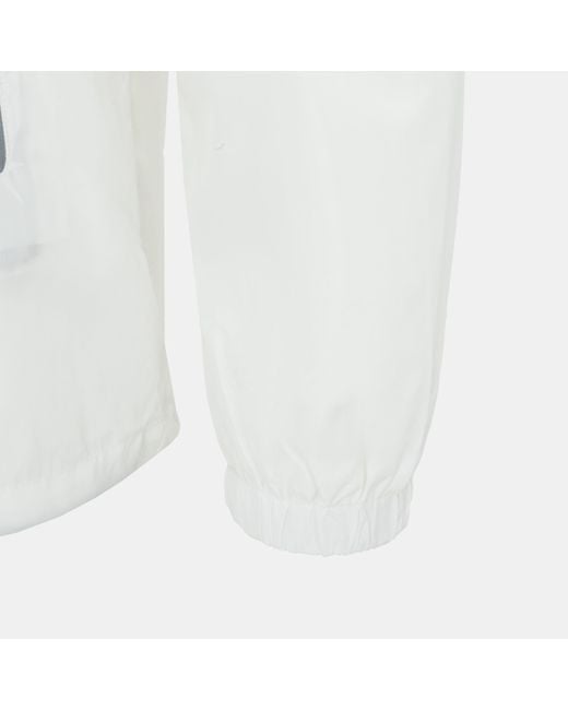 Donnay White Lightweight Waterproof Windbreaker for men