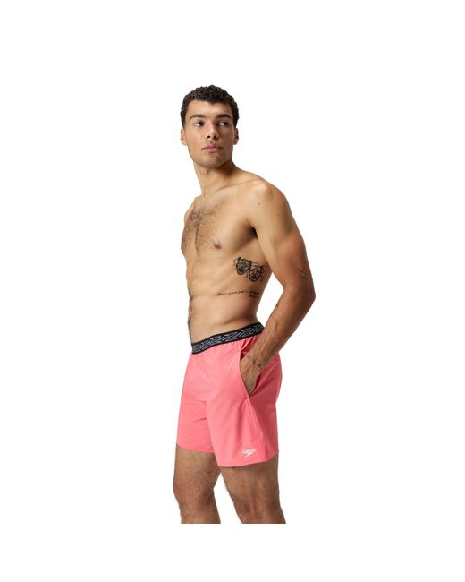 Speedo Pink Hyperboom Band 16 Watershort for men