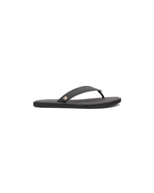 Tommy Hilfiger Blue Flat Sandals