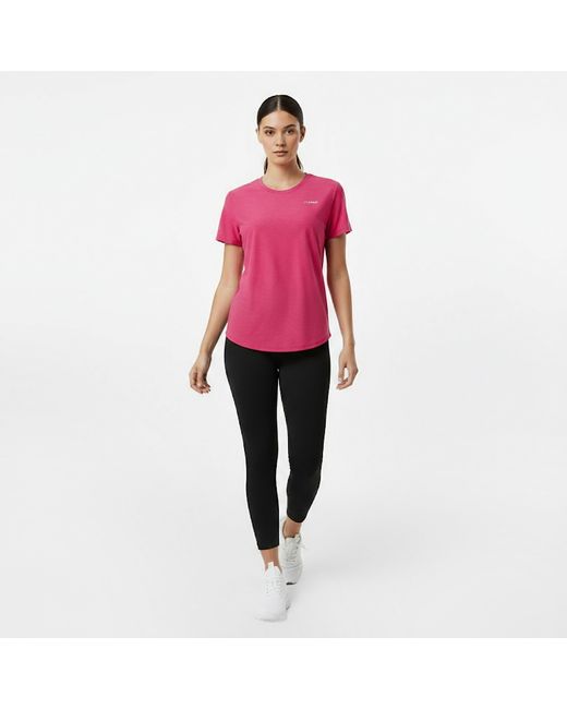 Usa Pro Pink Tech Crew Tee