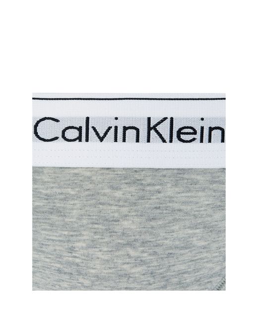Calvin Klein Gray Modern Cotton Brief