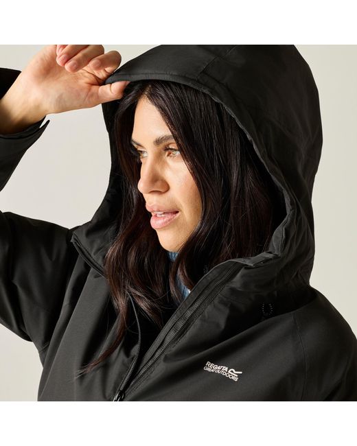 Regatta Black Mabrie Waterproof Jacket
