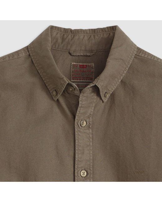 Levi's Green Levi's Button Down Sh for men